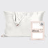 Ivory Satin Pillowcases King Sized