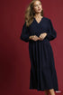 Navy Afterlight Maxi Dress