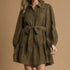 Willow Veil Long Sleeve Mini Dress