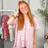 Bow Stripe Pj Set