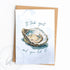 Took Grit Oyster Greeting Card