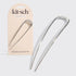 Metal French Hair Pin - Silver