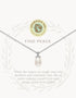 Sea La Vie Necklace 18" Find Peace SIL