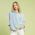 Blue Horizon Oversized Top