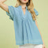 Willow Breeze Blue Blouse