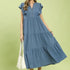 Spin Me Around Dress- Denim