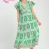 Minty Blossom Midi