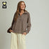 Dark Roast Zip Pullover