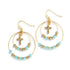 Beaded Prayer Earrings - Turquoise