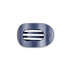 Round Flat Hair Clip | Small | Hampton Bay