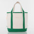 Handy Open Top Tote- Emerald