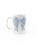 Ceramic Blue Bow Mug 