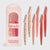 Cherry Blossom Recycled Plastic Dermaplaners - 6 Pieces