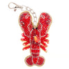 Beaded Bag Lobster Bag Charm