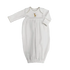 Pip Embroidered Gown - Deer NB