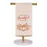 Grateful, Thankful, Blessed Hand Towel Cream/Orange 20x28