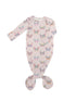 Knotted Gown- Butterfly Bliss