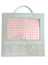 Gingham In Cottage Pink Everything Blanket