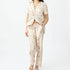 Spring Magnolia Button Down Top and Crop PJ Set