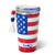 All American Party Cup 24oz Party-Ready! 🥳🥤 Three cheers for the red, white, and blue! Show your American pride on July 4th and all year long with these patriotic stars and stripes.  Party hard (and more sustainably) with our stackable 24oz Insulated Party Cups. Take bigger sips or chugs with our new slider lid that features a wider opening!Measures: 6.7