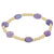 Admire Gold 3mm Bracelet- Gemstones