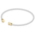 Classic Mixed Metal 2mm Beaded Cuff
