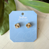 Gilded Clover Stud Earrings