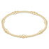 Purpose Gold 4mm Bead Bracelet