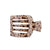 Blonde Tortoise Medium Flat Clip