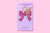 Bow Keychain - Pink Confetti