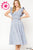 Delfina Ruffle Midi Dress 