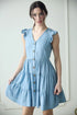 Bluebell Button Down Mini Dress