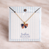 Red White & Bow Necklace