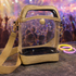Buttoned Up Clear Purse