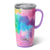 Cloud Nine Travel Mug 22oz Measures: 7” H x 4.5” W (lid included)  Base: 2.8” in diameter  Weighs: 0.8lb when empty