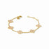 Colette Delicate Bracelet in Gold- Champagne