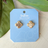 Deux Clover Studs