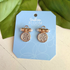 Heirloom Coin Stud Earring