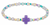 egirl Hope Unwritten Signature Cross Bracelet - How Do You Lilac Me Now?