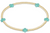 egirl Signature Cross Small Gold Pattern 2mm Bead Bracelet - Mint 