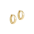 Huggie Gold 0.5" Hoop