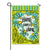 Whimsy Blue Flowers Garden Flag 