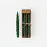 Green Tree Boxed Taper Candle