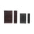 Faux Leather Book Storage Boxes with Debossed Design