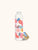 Butterfly Blossoms Glass Water Bottle With Bamboo Lid 21oz