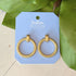 Hampton Hoop Stud Earrings