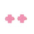 Signature Cross Stud Earring