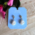 Pearl Knot Drop Earrings