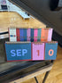 Perpetual Desk Calender- Colorblock