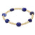 Admire Gold 3mm Bracelet- Gemstones